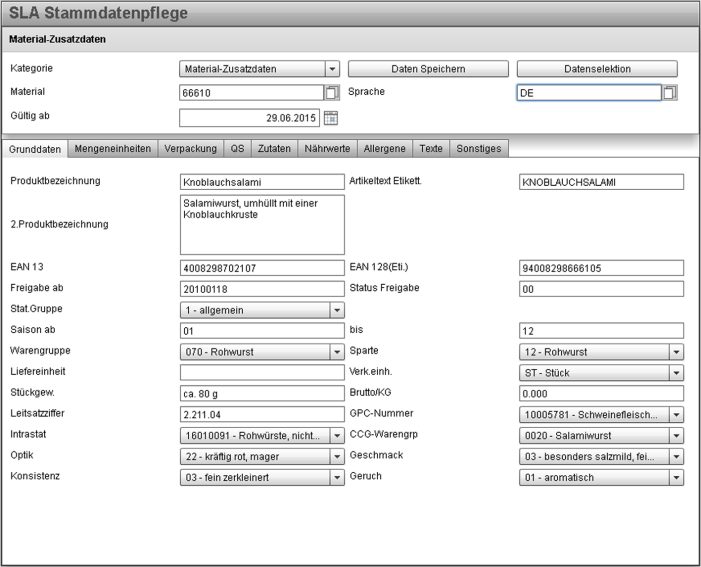 SLA MasterManager für SAP: Stammdaten-Management auf höchstem Niveau
