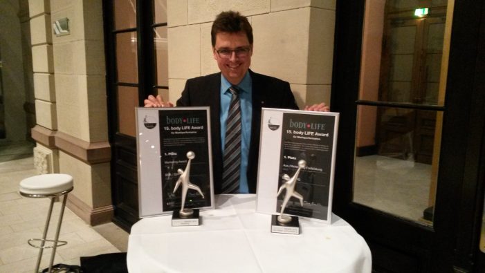DHfPG/BSA-Akademie gewinnt doppelt beim Body LIFE Award 2015