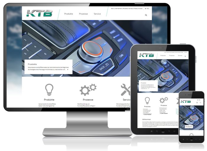 Website der Kunststofftechnik Bernt GmbH wird mobile friendly Website der Kunststofftechnik Bernt GmbH wird mobile friendly