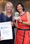 Europäischer Trainings- und Sonderpreis des BDVT für 9-Levels zertifizierte Trainerin