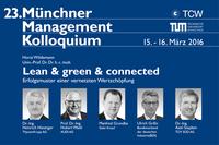 Münchner Management Kolloquium im März 2016