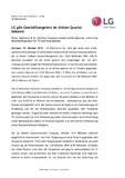 LG gibt Geschäftsergebnis im dritten Quartal bekannt LG gibt Geschäftsergebnis im dritten Quartal bekannt