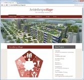 Neue Homepage informiertüber das Stadtquartier Heidelberg Village