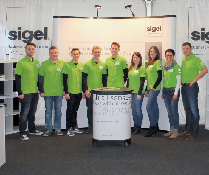 Sigel erfolgreich auf dem Berufswegekompass in Harburg am 24.10.2015