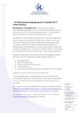 1. IK-Pharmaverpackungstagung am 3. Dezember 2015 in Bad Homburg