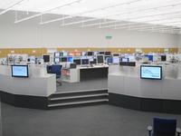 Sicherheitüber Deutschland mit Displays von Werkstation