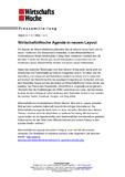 WirtschaftsWoche Agenda in neuem Layout