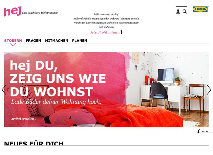 EFFIE 2015: Razorfish gewinnt Bronze mit IKEA hej.de EFFIE 2015: Razorfish gewinnt Bronze mit IKEA hej.de