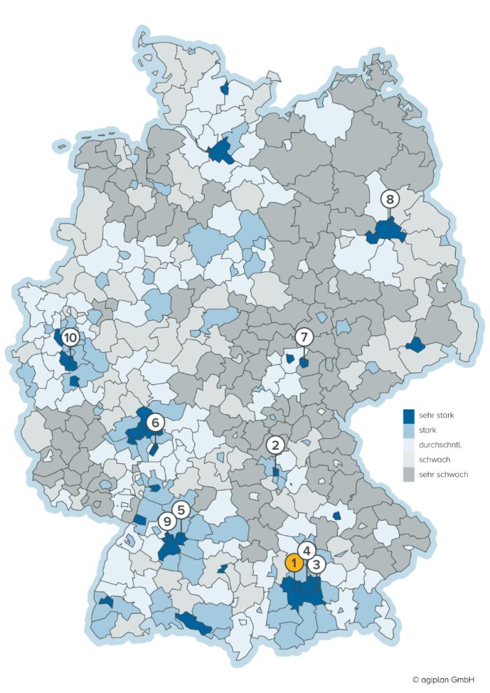 Studie von agiplan: Kreative Klasse beflügelt Wirtschaft in Deutschland