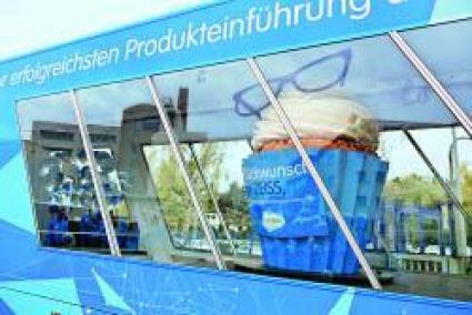 Realtime Congratulation Stunt – BoB in Bronze in der Kategorie Live Communication und Messen 2014 (FOTO)