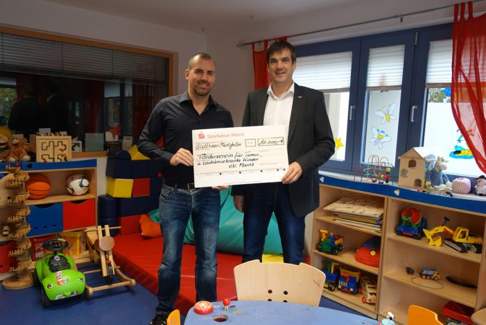 glatthaar-fertigkeller finanziert neues Beleuchtungskonzept für Kinderkrebsstation in der Kinderklinik Mainz
