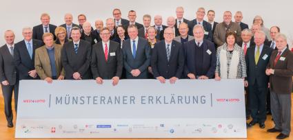 NRW-Verbände fordern Fortbestand des Lotto-Prinzips / Alle führenden Gemeinwohlorganisationen unterzeichnen Resolution (FOTO)