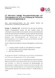 LG Electronics kündigt Personalveränderungen auf Führungsebene für 2016 zur Erhöhung der Flexibilität und Entscheidungsfindung an