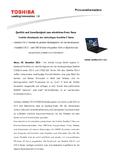 Qualität und Zuverlässigkeit zum attraktiven Preis: Neue Toshiba Notebooks der vielseitigen Satellite C-Serie