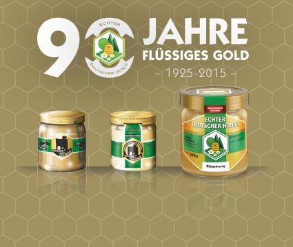 90 Jahre Flüssiges Gold / Jubiläum des Imker-Honigglases steht bei Messepräsentation im Mittelpunkt (FOTO)