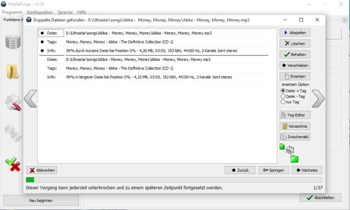 Mediapurge 5.71 steht zum Download bereit Mediapurge 5.71 steht zum Download bereit