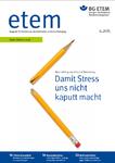 wdv-Gruppe verteidigt Magazin der BG ETEM
