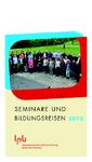 Seminare und Bildungsreisen für jedermann