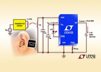 Neues von Arrow: LTC4125: LTC4123: Winziger NiMH-Drahtloslader-Empfänger für Hörgeräte