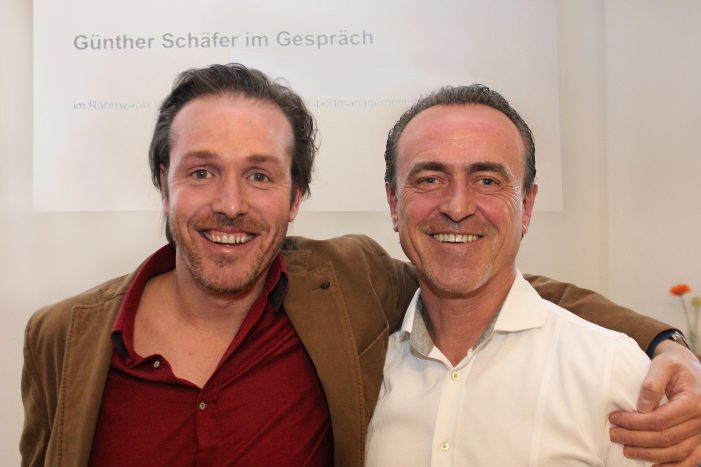 VfB-Teammanager Günther Schäfer zu Gast VfB-Teammanager Günther Schäfer zu Gast