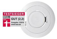 Ei Electronics belegt zum dritten Mal in Folge Platz 1  bei Stiftung Warentest