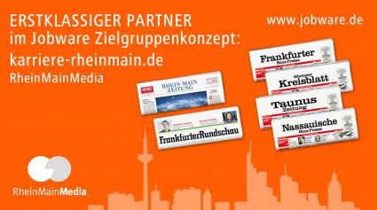 RheinMainMedia und Jobware kooperieren / Mehr Power für den Stellenmarkt im Rhein-Main-Gebiet (FOTO)