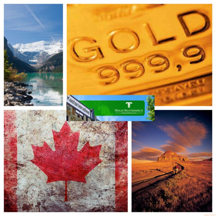 Entwicklung Canada Gold Trust und Henning Gold Mines