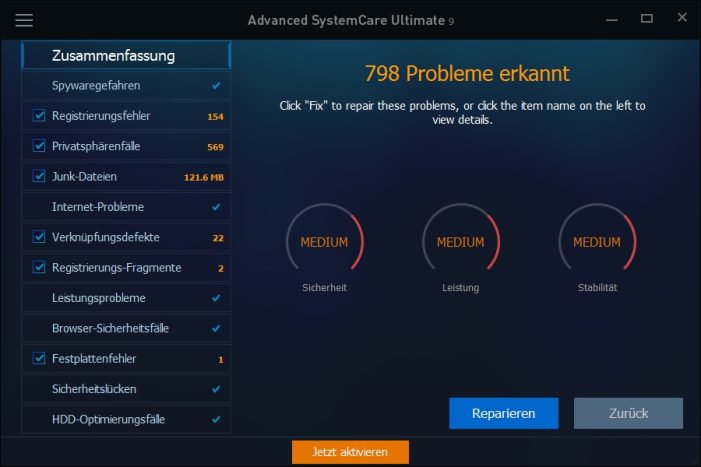 Advanced SystemCare Ultimate 9 Advanced SystemCare Ultimate 9