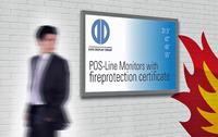 ISE 2016: Brandlast- und Rauchgas-optimierte Monitore für Bereiche mit strengen Brandschutzauflagen