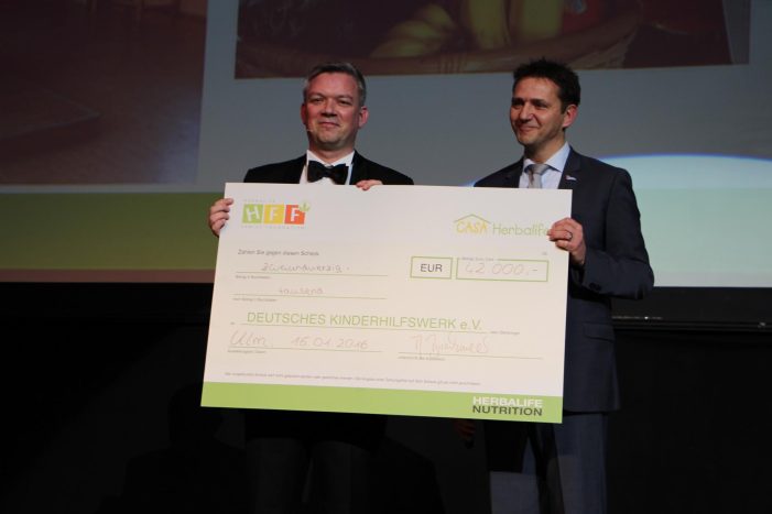 Herbalife unterstützt Deutsches Kinderhilfswerk