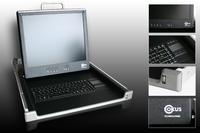 Monitor-Tastatur-Schubladen von FOKUS Technologies ab sofort auch mit Gleichstrom