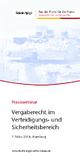 Vergaberecht im Verteidigungs- und Sicherheitsbereich – 07.03.16