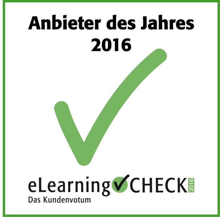 eLearningCHECK: Kunden wählen inside zum Anbieter des Jahres
