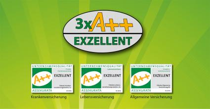 Wie attraktiv ist ein Versicherer aus Sicht der Verbraucher? – Assekurata bestätigt erneut exzellente Debeka-Ratings (FOTO)