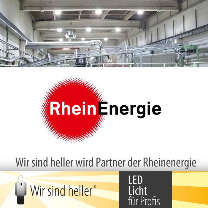 „Wir sind heller“ wird ein Partner der Rheinenergie