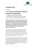 L.I.T. erhält zum dritten Mal in Folge das CrefoZert-Bonitätszertifikat