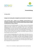 Sanagate und dacadoo gehen strategische Zusammenarbeit in der Schweiz ein