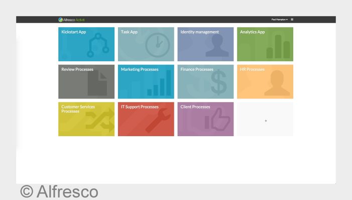 Integrierte Lösung von Alfresco verbindet Content und Prozesse Integrierte Lösung von Alfresco verbindet Content und Prozesse