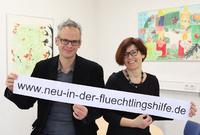 „Neu in der Flüchtlingshilfe“: Start einer neuen Weiterbildungreihe für Berufs- und Quereinsteiger im April