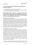 exceet und Kompetenzzentrum eHealth der Hochschule Niederrhein vereinbaren Kooperation