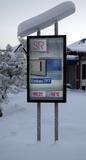 Outdoor Displayüberrascht bei Stresstest