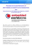 Präsentation der neuesten Mainboards und BRIX?-Modelle von GIGABYTE auf der Embedded World 2016