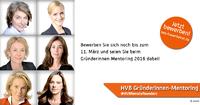 Countdown zur vierten Runde HVB Gründerinnen-Mentoring:  Bewerbungen noch bis 11. März 2016 möglich