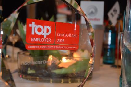 Schindler gehört zu den 20 besten Arbeitgebern (FOTO)