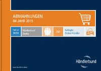 Händlerbund Studie 2015: Abmahnungen gegen Online-Händler nehmen zu