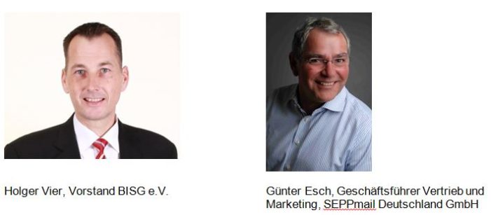 BISG und SEPPmail sperren E-Mail-Spione aus