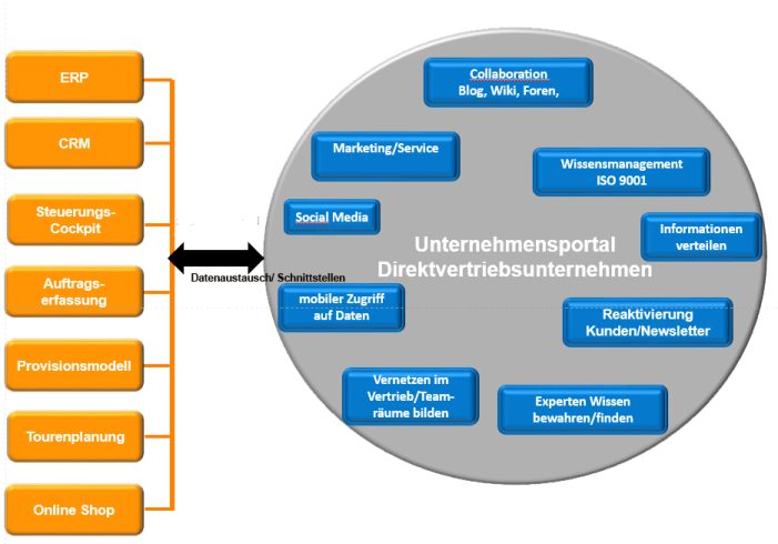 Der vernetzte Außendienst: Der Faktor Wissen im Direktvertrieb