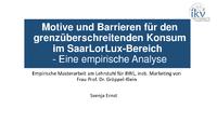Günstige Preise, große Auswahl und attraktive Geschäfte locken Lothringer ins Saarland