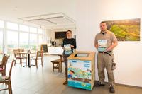 Info-Counter zum Bildungsprojekt „Zauberwelt Wasser“ steht ab sofort im Hof Emschermündung