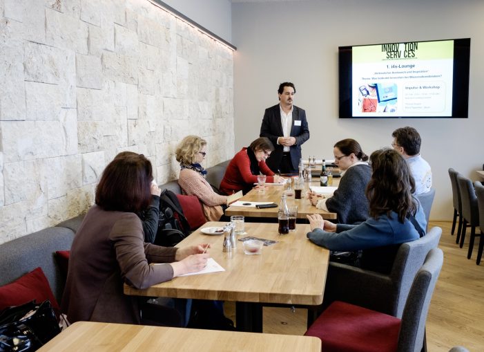 Erste Innovationslounge für Wissensdienstleister Erste Innovationslounge für Wissensdienstleister